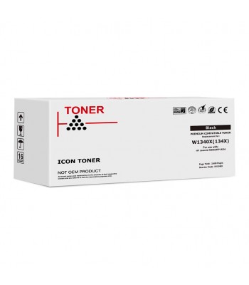 Compatible Okin HP W1340X (134X) Black Toner Cartridge